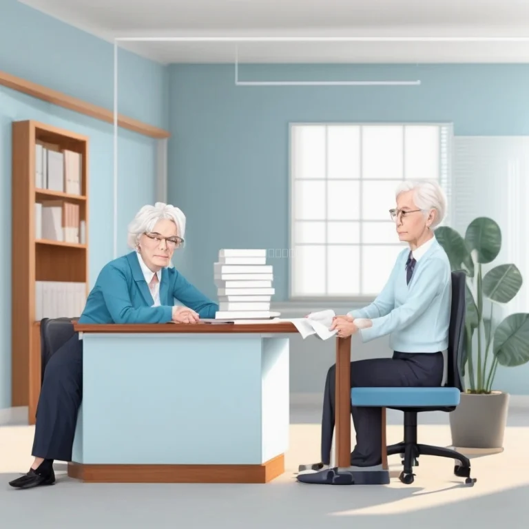 Ältere Menschen Diskussion